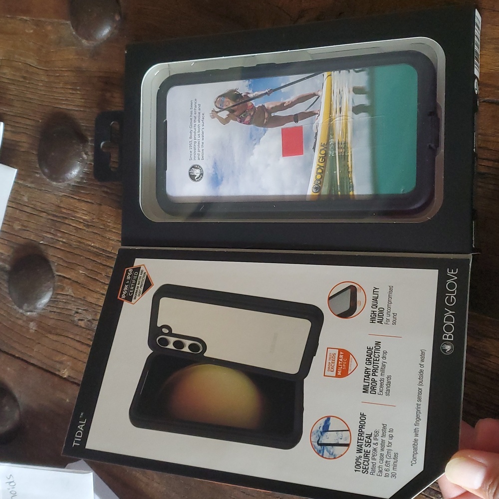 Body Glove Black Waterproof Case for Samsung Galaxy S23 5G